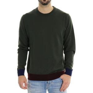 MAGLIA CONTRASTI VERDE